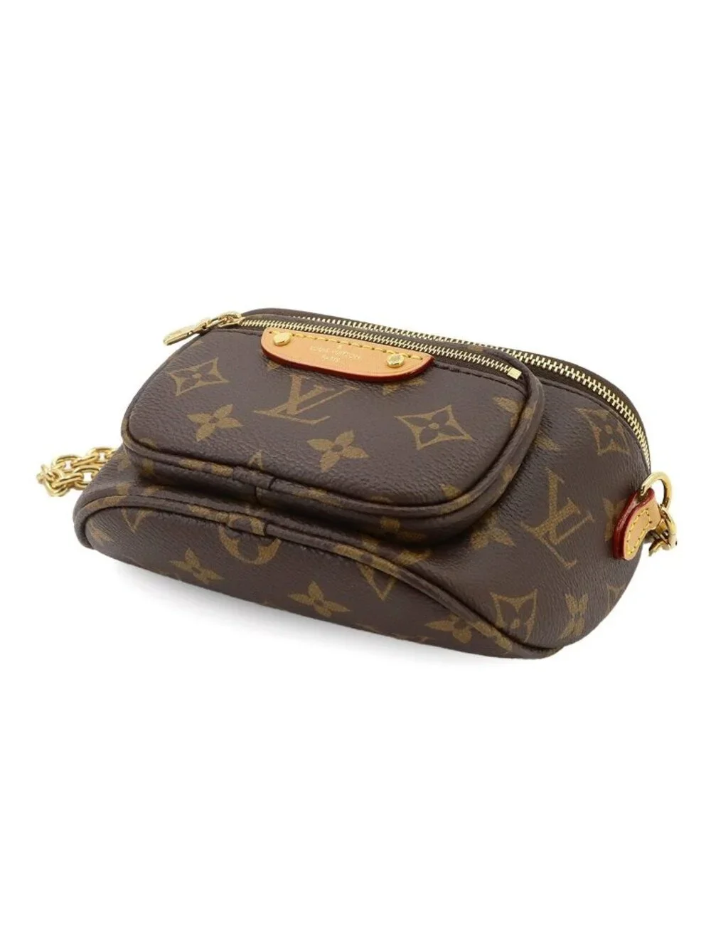 Louis Vuitton Monogram Mini Bumbag 2-Way Bag Brown